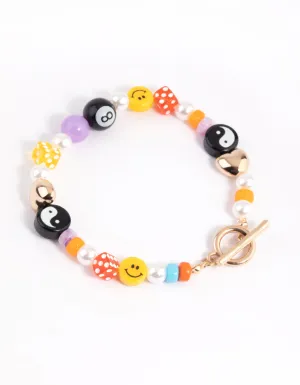 90s Mixed Motif Bracelet