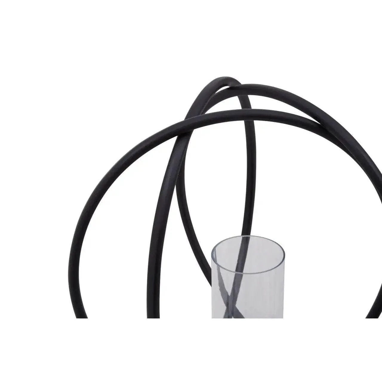 Aura Black Candle Holder - Large