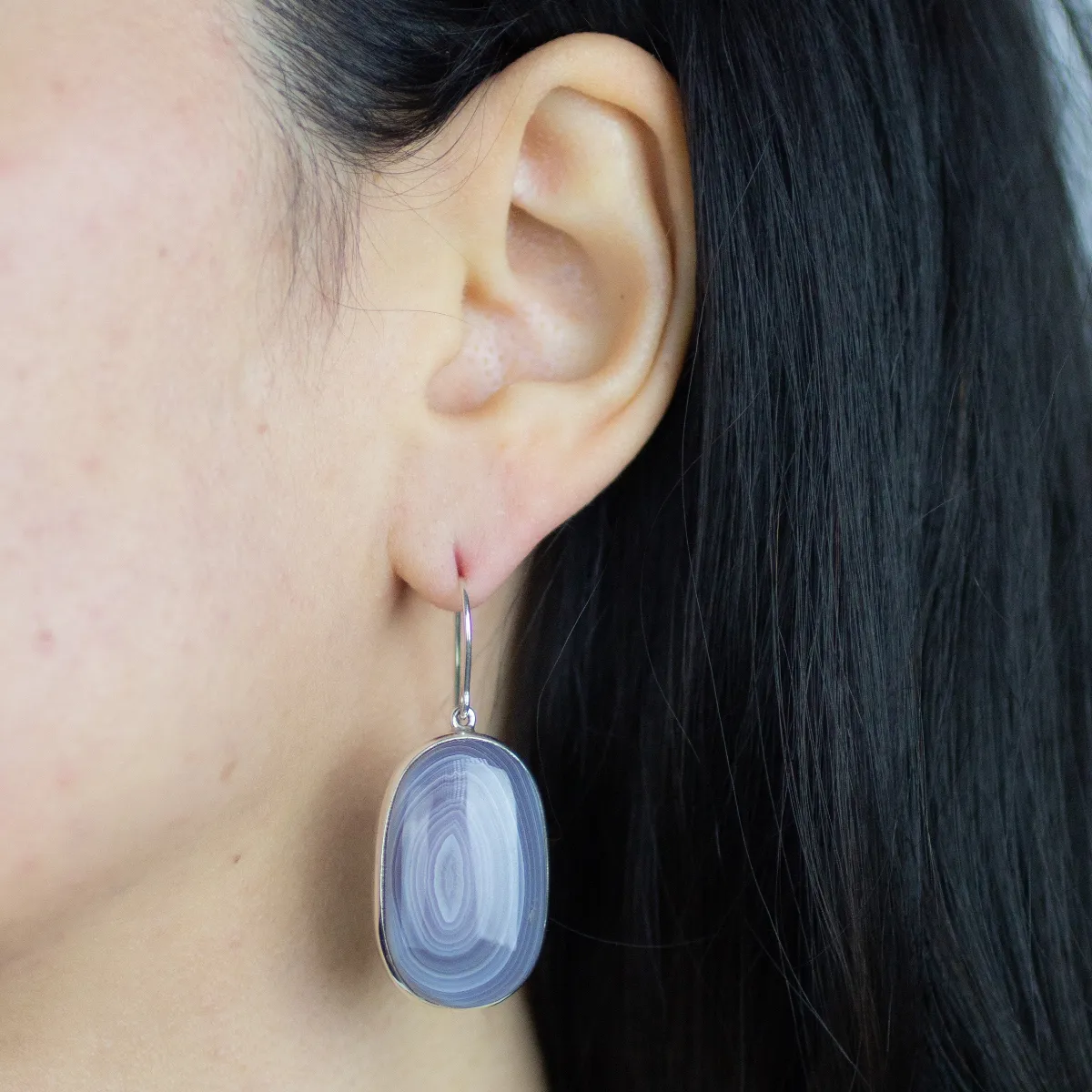 Botswana Agate Drop Earrings