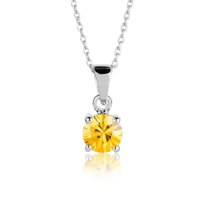 Brilliant Birthstones Pendant November