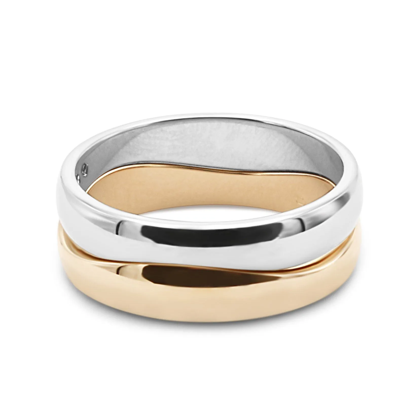 Cartier Love Me Set Of Two 18ct Gold Rings