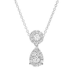 Everyday Diamond Pendant in White Gold