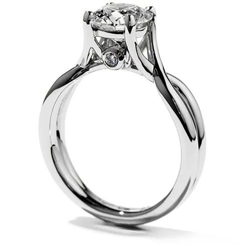 Hearts On Fire Timeless Solitaire Engagement Ring