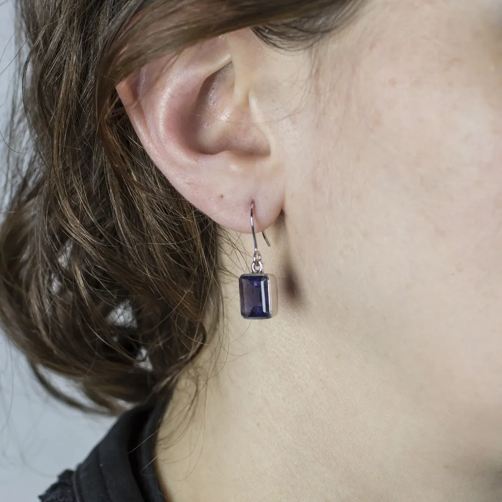 Iolite Drop Earrings