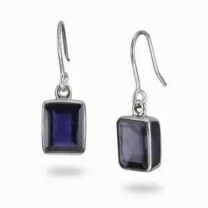 Iolite Drop Earrings