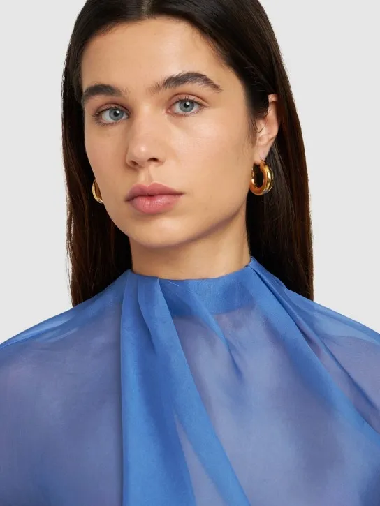 Jil Sander   BC6 hoop 3 earrings 