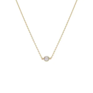 Mana Necklace - Yellow Gold and Diamond