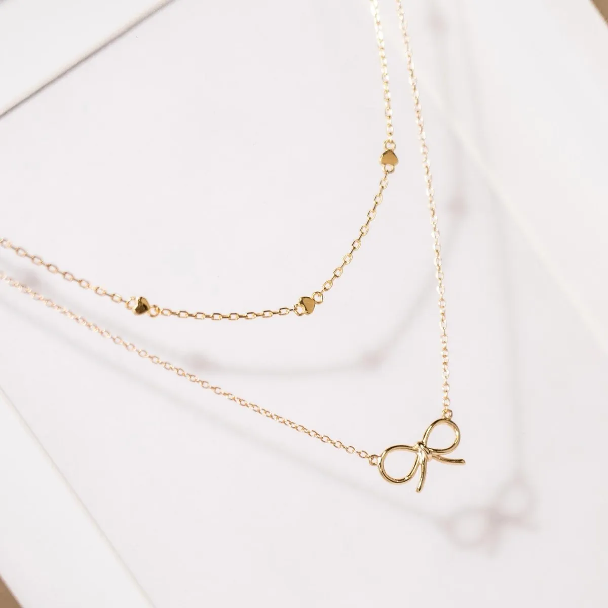 Mini Bow Necklace