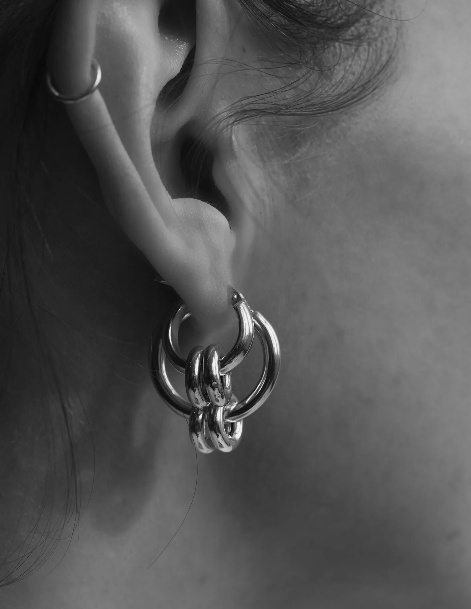 Nim Earring <br> Silver