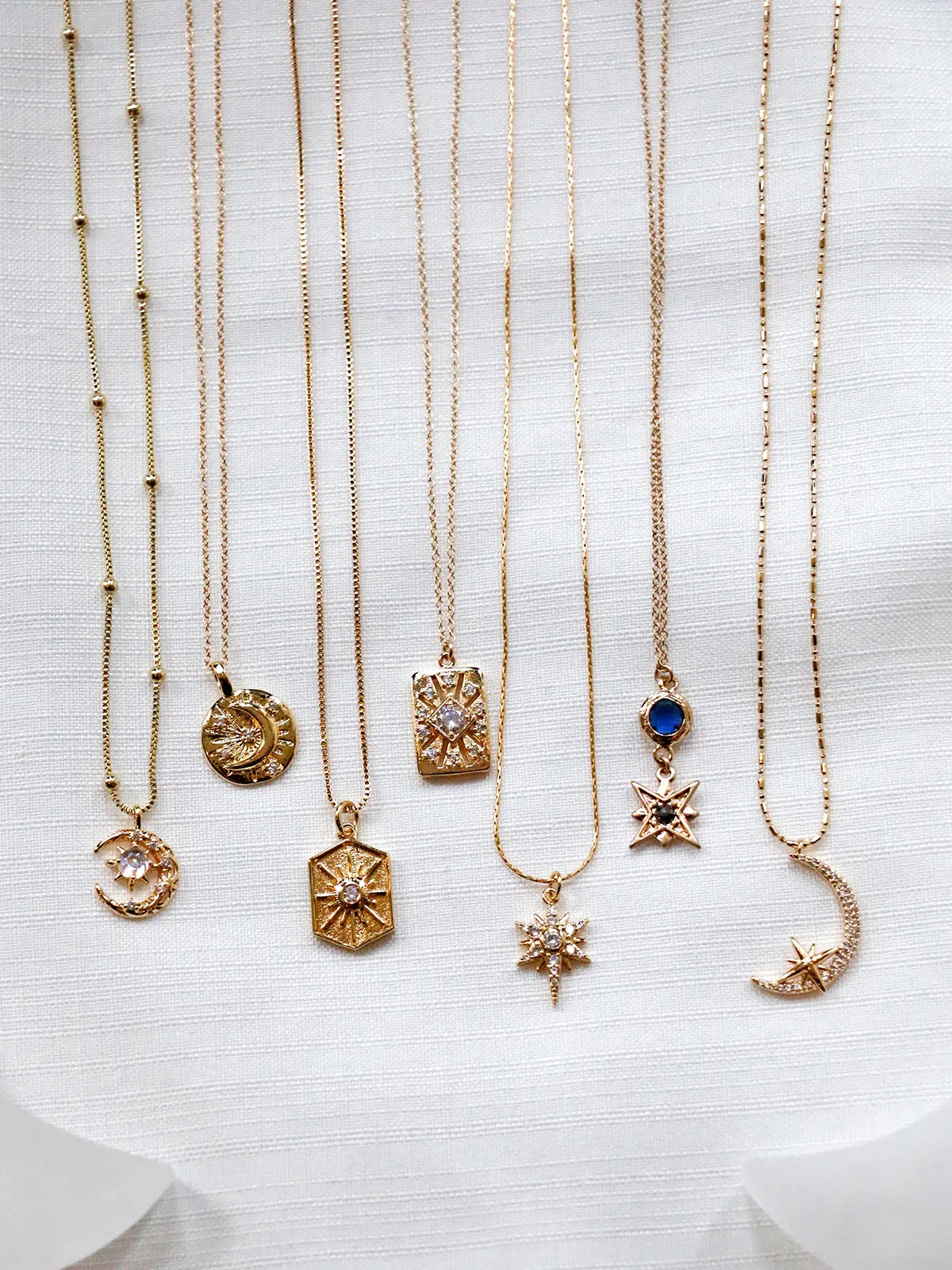 Nuance Celestial Charm Necklaces