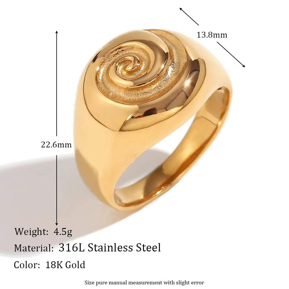 Pre Order: Retro Round Vortex Ring