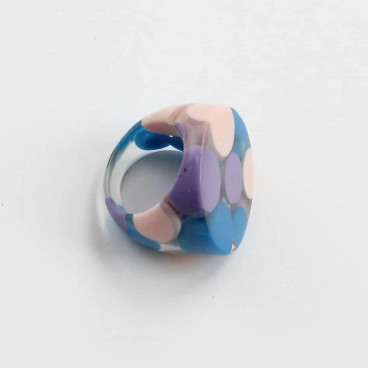 Round Pastel Bubble Ring by Sylca