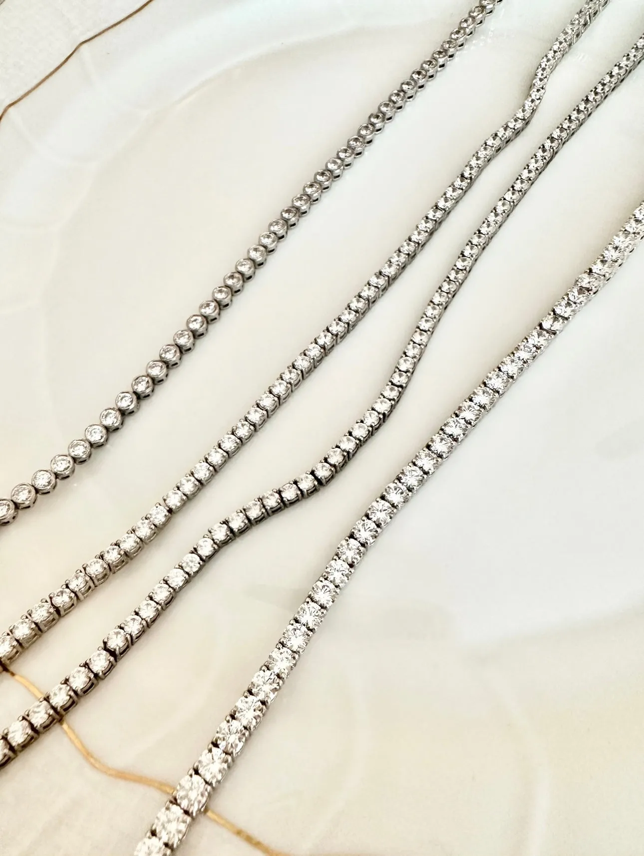 SALE | Overstocked Moissanite Diamond Tennis Necklace