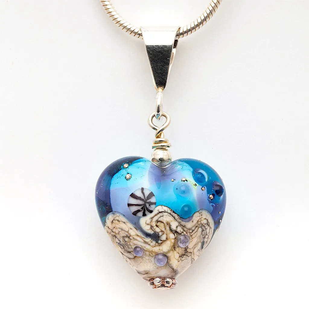 Seashore Heart Necklace