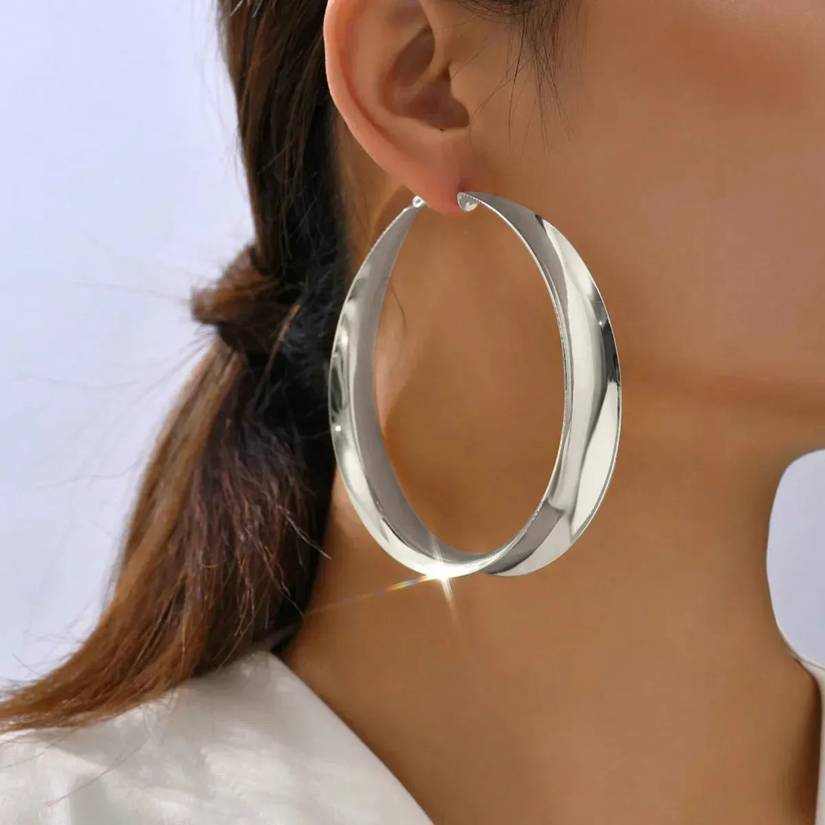 Simple Hoop Earrings