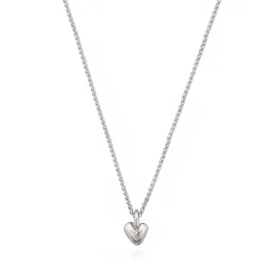 Sweetheart Silver Necklace