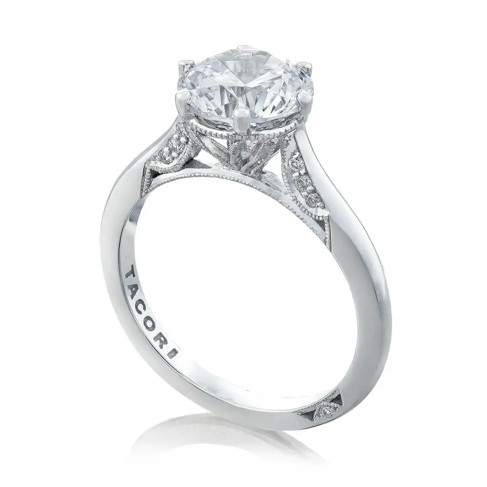 Tacori Solitaire Diamond Engagement Ring 2650RD65W