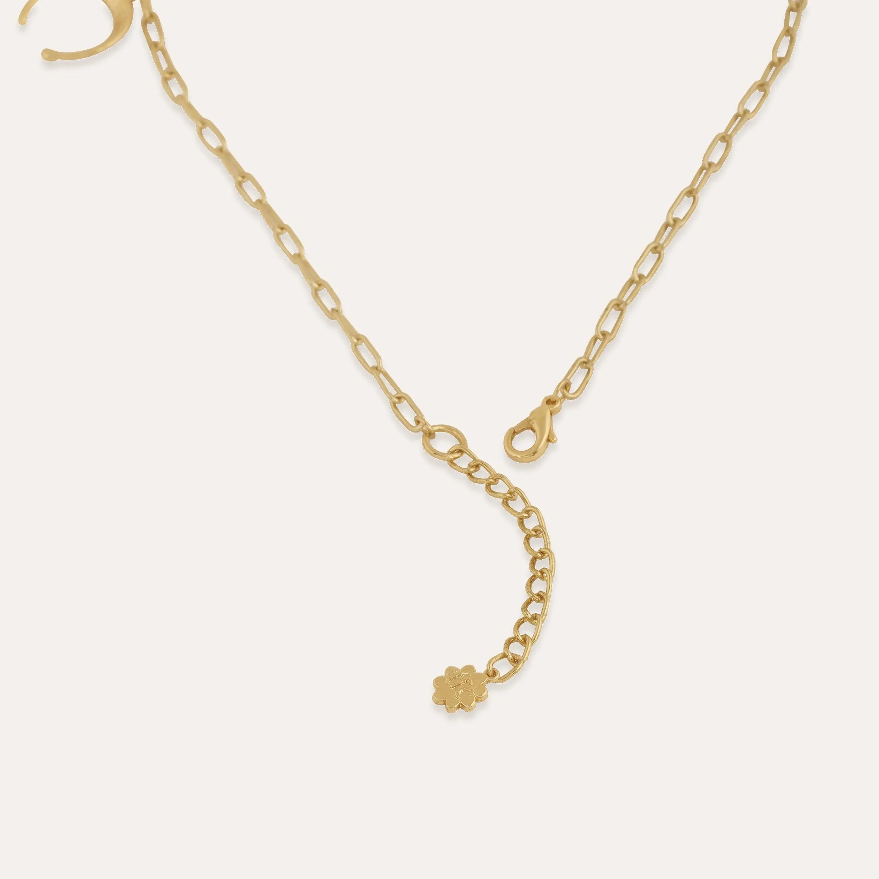 TFC Multi Charms Gold Plated Necklace