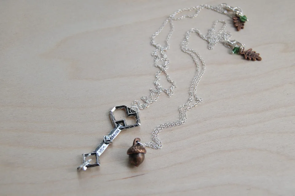 Thorin and Bilbo BFF Necklaces -TWO Necklaces-