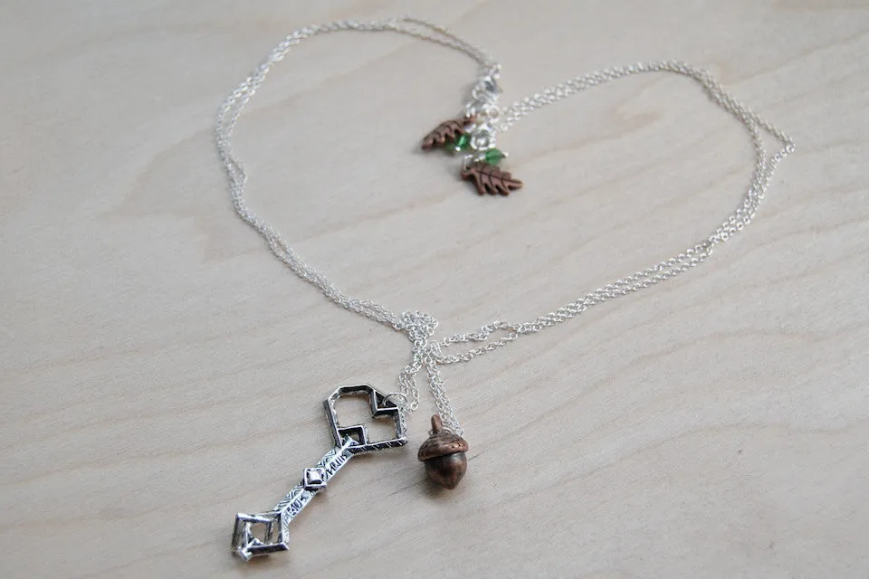 Thorin and Bilbo BFF Necklaces -TWO Necklaces-