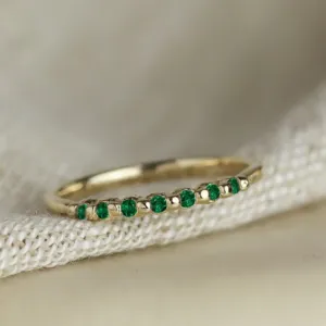 Timeless 7 Emerald Ring