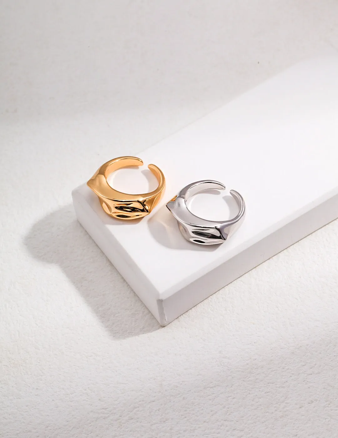 Timeless Polished Style Open Ring