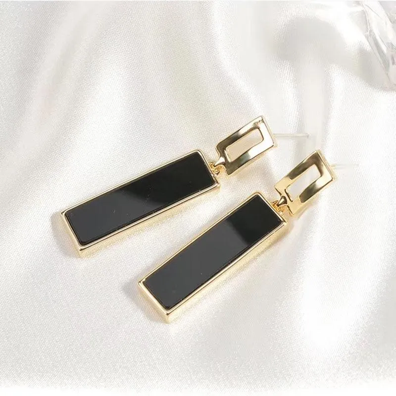 Women Simple Rhinestone Earrings